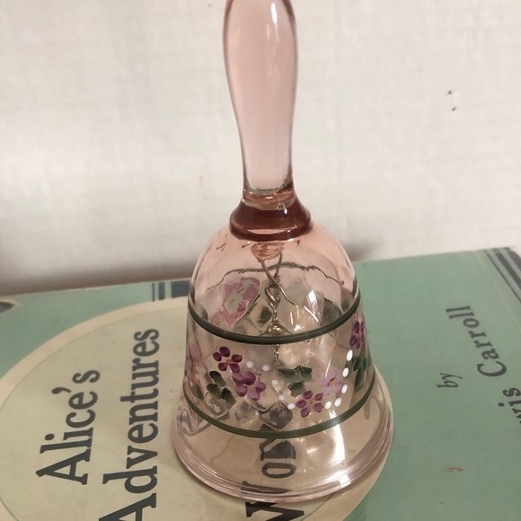 Vintage Fenton Hand Painted  Bell - Picture 2 of 7